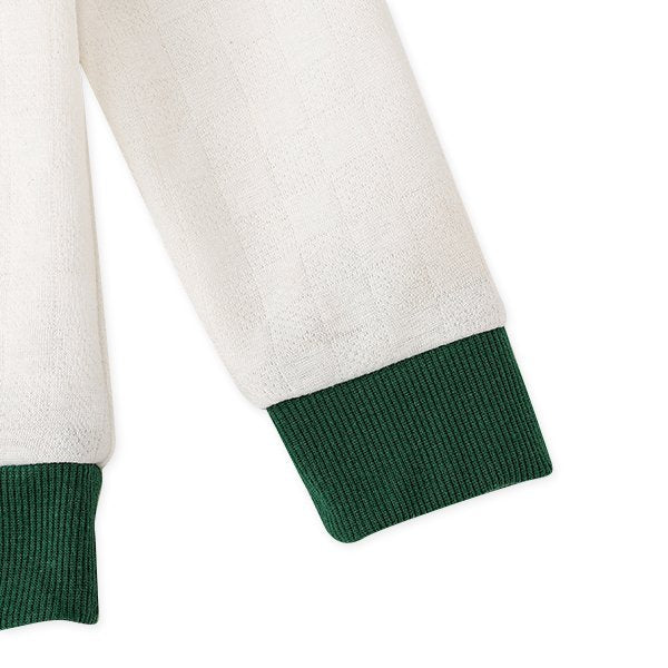 西松屋 ELFINDOLL CLASSIC キルトリブ配色トレーナー 正規品