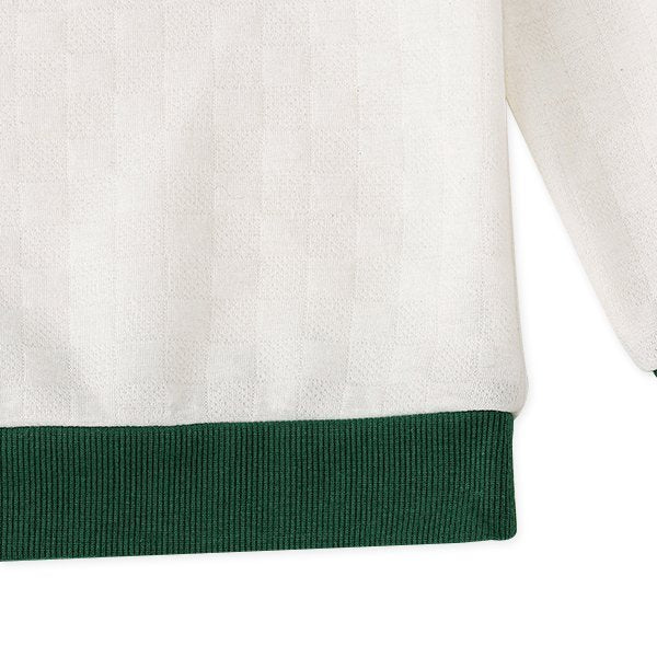 西松屋 ELFINDOLL CLASSIC キルトリブ配色トレーナー 正規品