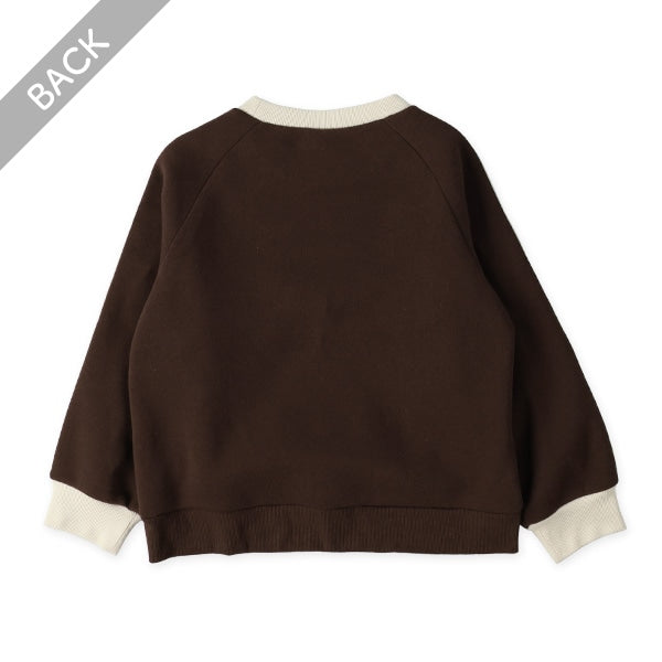 西松屋 ELFINDOLL 裏起毛ユニフォーム風トレーナー 正規品