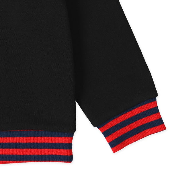 西松屋 ELFINDOLL 裏起毛リブポケットボーダートレーナー 正規品