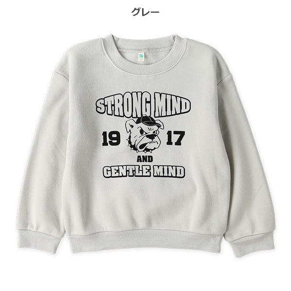 西松屋 ELFINDOLL 裏起毛アメカジ柄コミックトレーナー 正規品