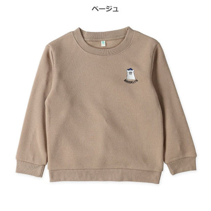 西松屋 ELFINDOLL 裏起毛くま刺繍トレーナー 正規品