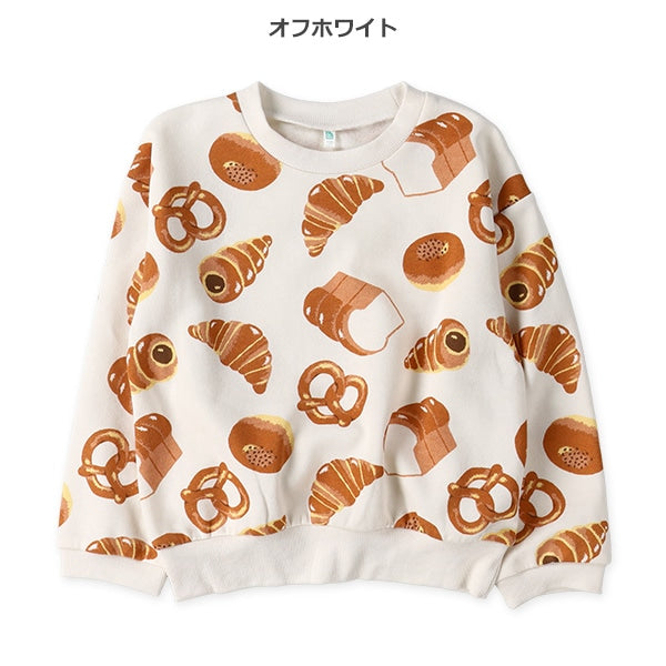 西松屋 ELFINDOLL 裏起毛パン総柄トレーナー 正規品