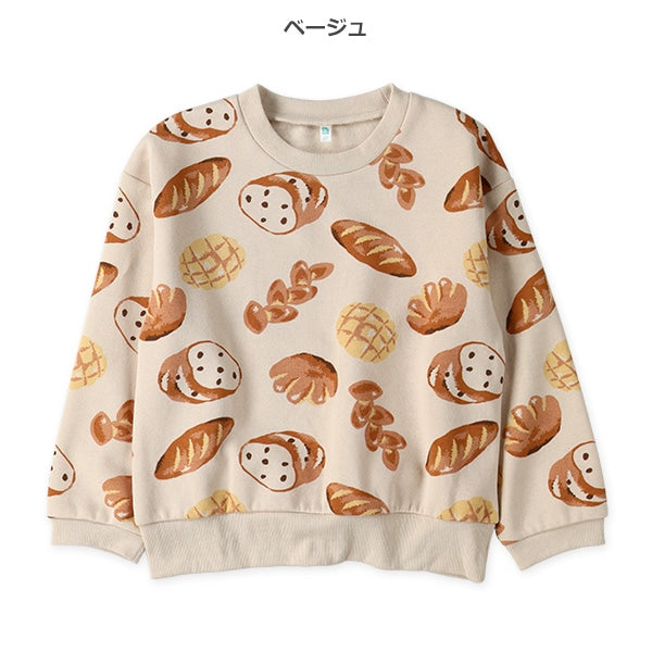 西松屋 ELFINDOLL 裏起毛パン総柄トレーナー 正規品