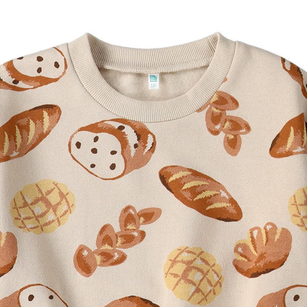 西松屋 ELFINDOLL 裏起毛パン総柄トレーナー 正規品