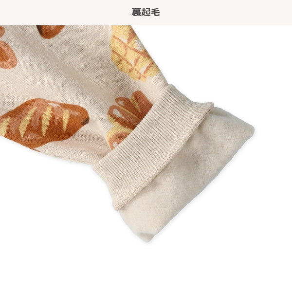 西松屋 ELFINDOLL 裏起毛パン総柄トレーナー 正規品