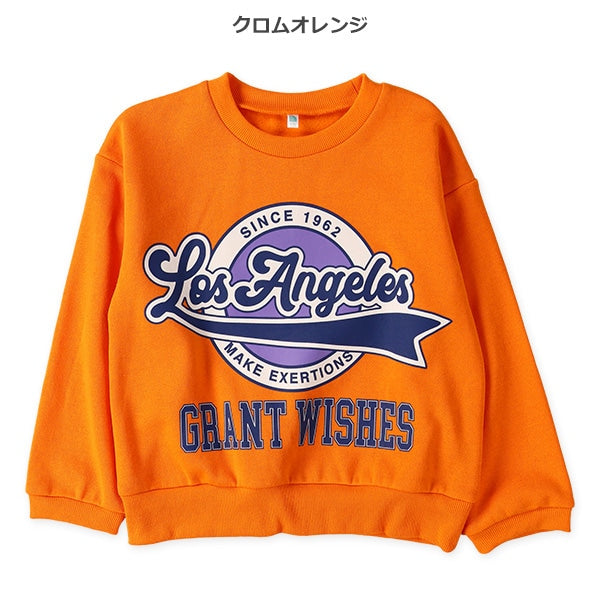 西松屋 ELFINDOLL 裏起毛ロゴワイドシルエットトレーナー 正規品