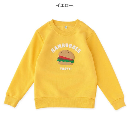 西松屋 ELFINDOLL 裏起毛発泡バーガートレーナー 正規品