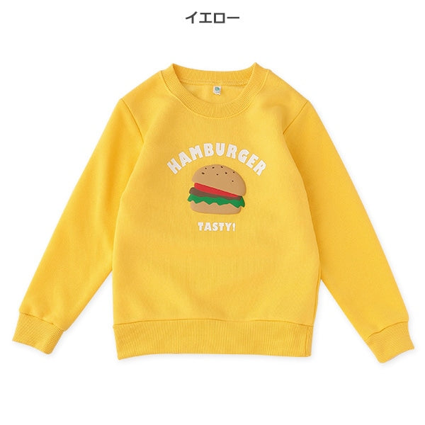 西松屋 ELFINDOLL 裏起毛発泡バーガートレーナー 正規品