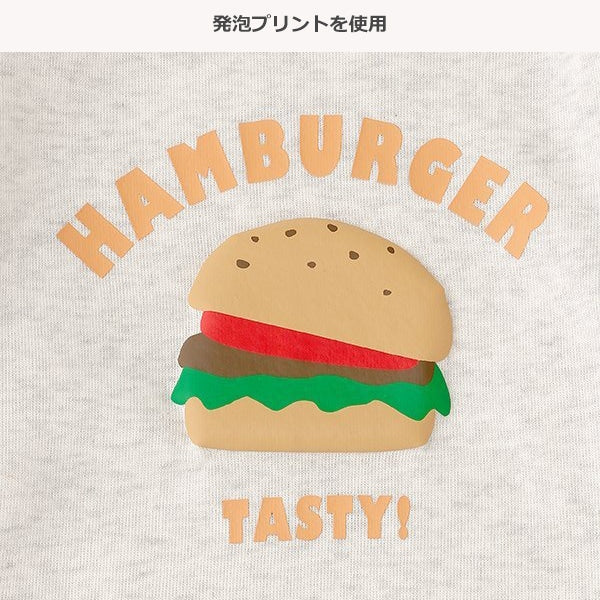 西松屋 ELFINDOLL 裏起毛発泡バーガートレーナー 正規品