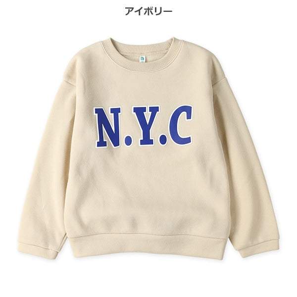 西松屋 ELFINDOLL 裏起毛発泡ロゴトレーナー 正規品