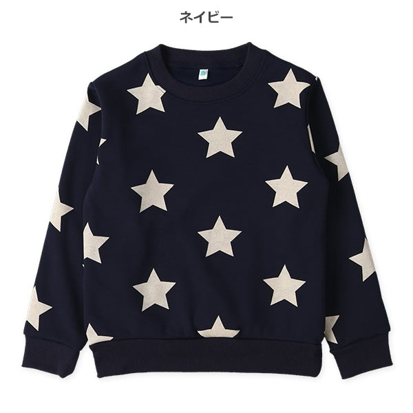 西松屋 ELFINDOLL 裏起毛星トレーナー 正規品