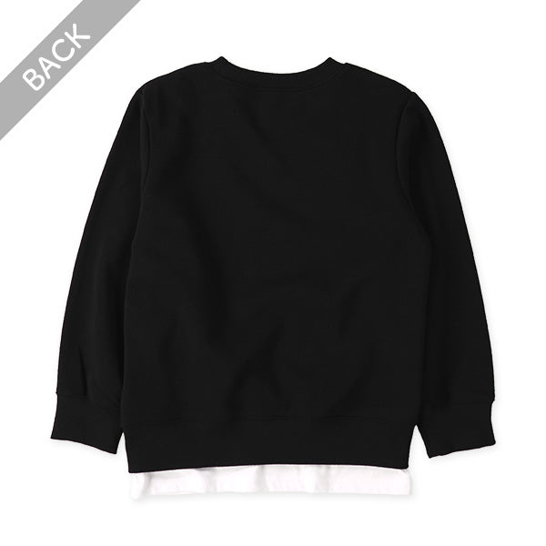 西松屋 ELFINDOLL 裏起毛裾レイヤードトレーナー 正規品