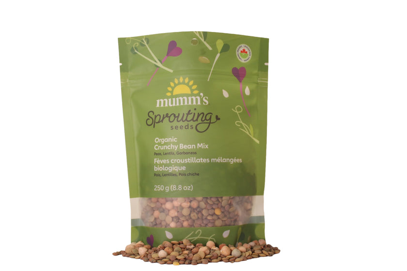 Mumm's Sprouting Seeds - Crunchy Bean Mix (125g)