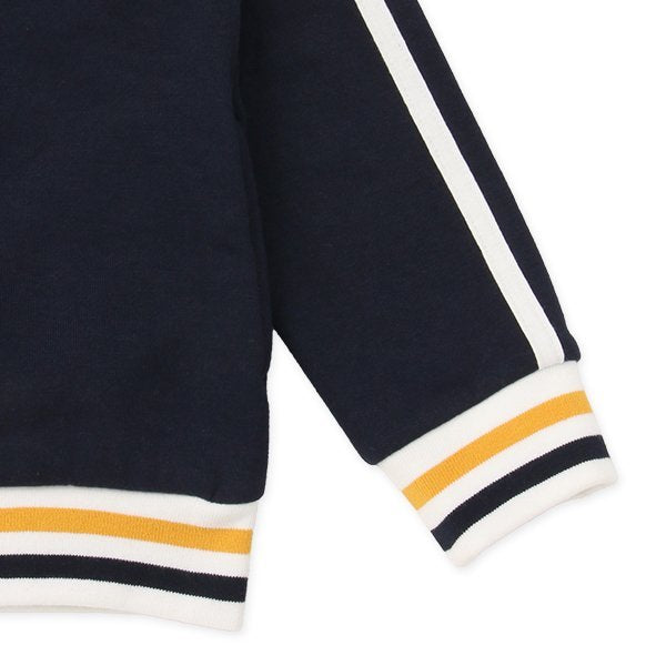 西松屋 ELFINDOLL CLASSIC 裏起毛ニットリブラインロゴジャケット 正規品