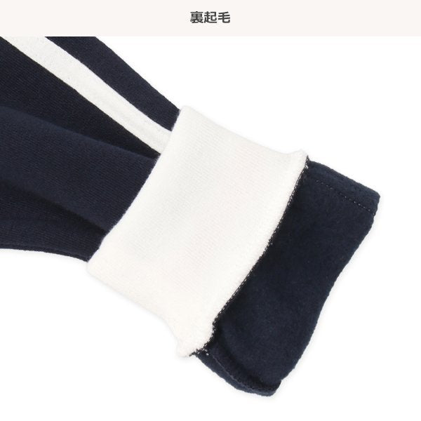 西松屋 ELFINDOLL CLASSIC 裏起毛ニットリブラインロゴジャケット 正規品