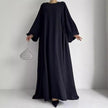Middle East Muslim Women's Wear Plain Clothing Robe