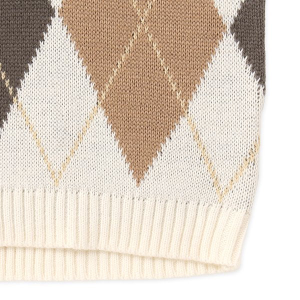 西松屋 ELFINDOLL アーガイルベスト 正規品