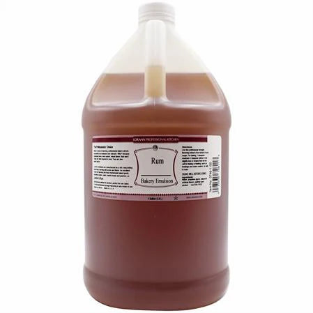 Rum Bakery Emulsion - 4 oz. - 16 oz. - 1 Gallon - 5 Gallons - Bakery Emulsions Canada - Ships Free Within Canada on Orders Above CAD $199