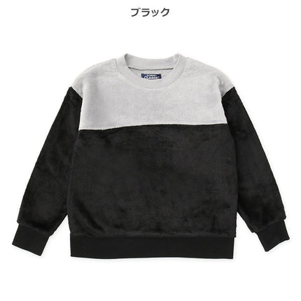 西松屋 ELFINDOLL CLASSIC コーラルフリース配色トレーナー 正規品