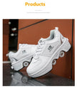 4-Wheel Heelys Skate Shoes – Retractable Roller Sneakers for Kids & Adults (EUR 33–42)