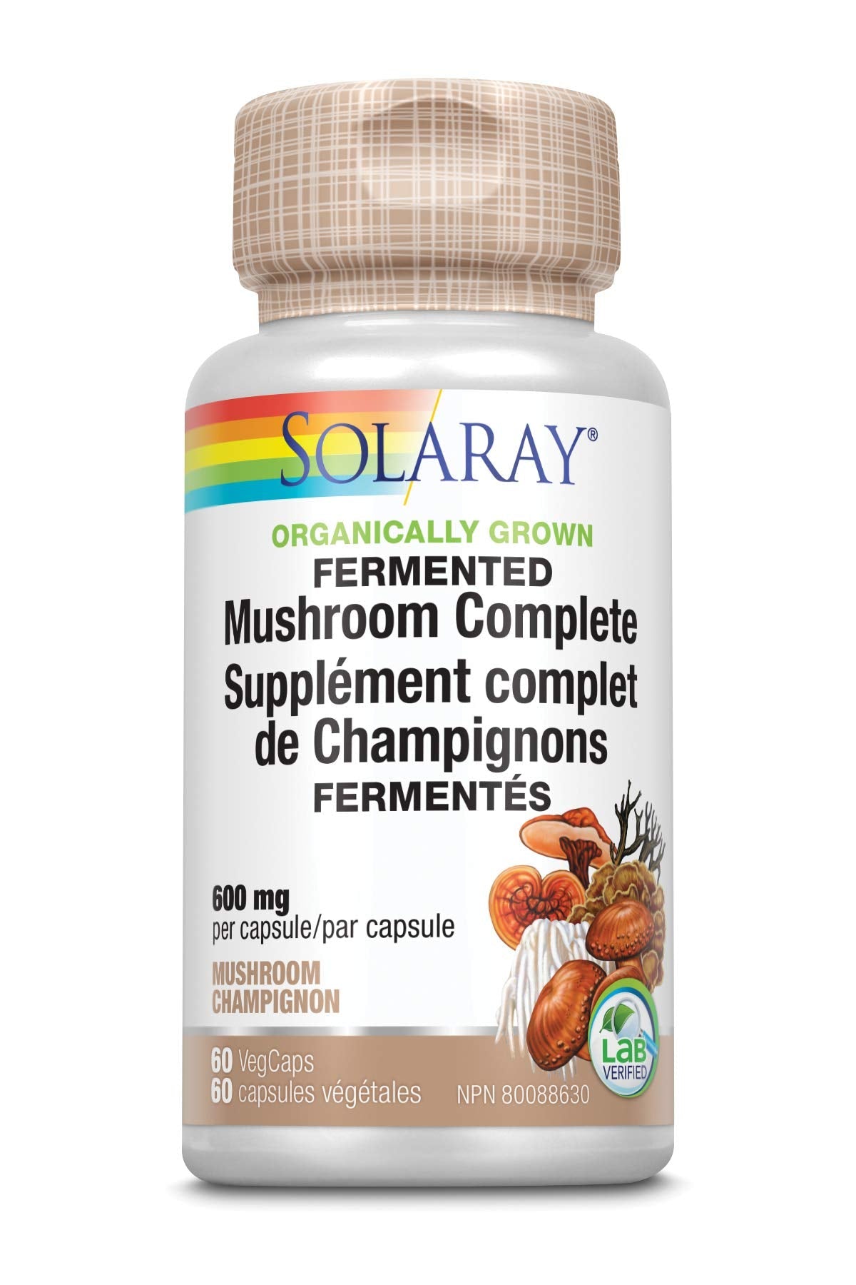 Solaray - Fermented Mushroom Complete (60caps)