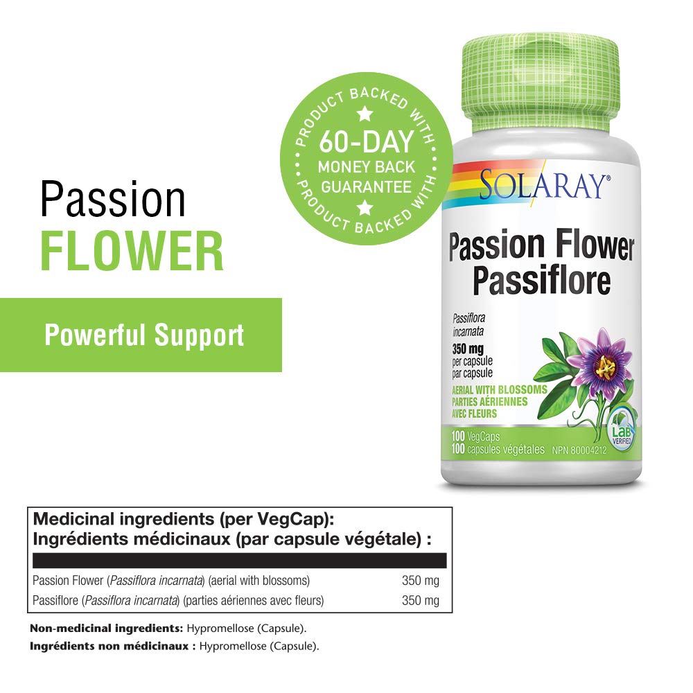 Solaray - Passion Flower (100caps)