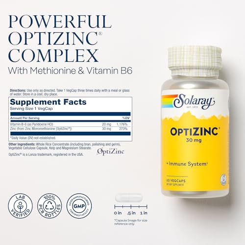 Solaray - OptiZinc (60vcap)