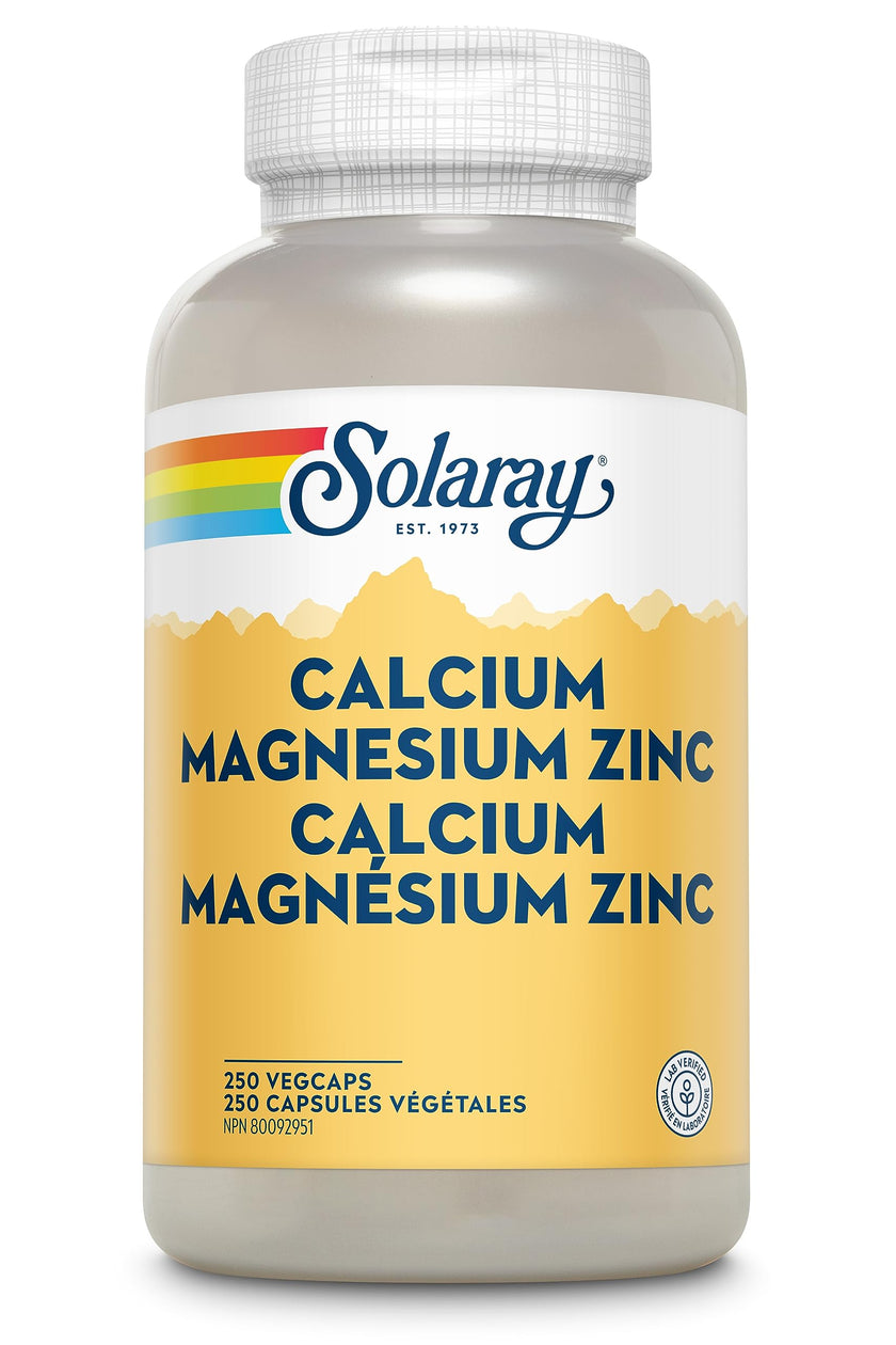 Solaray - Calcium Magnesium Zinc (250caps)