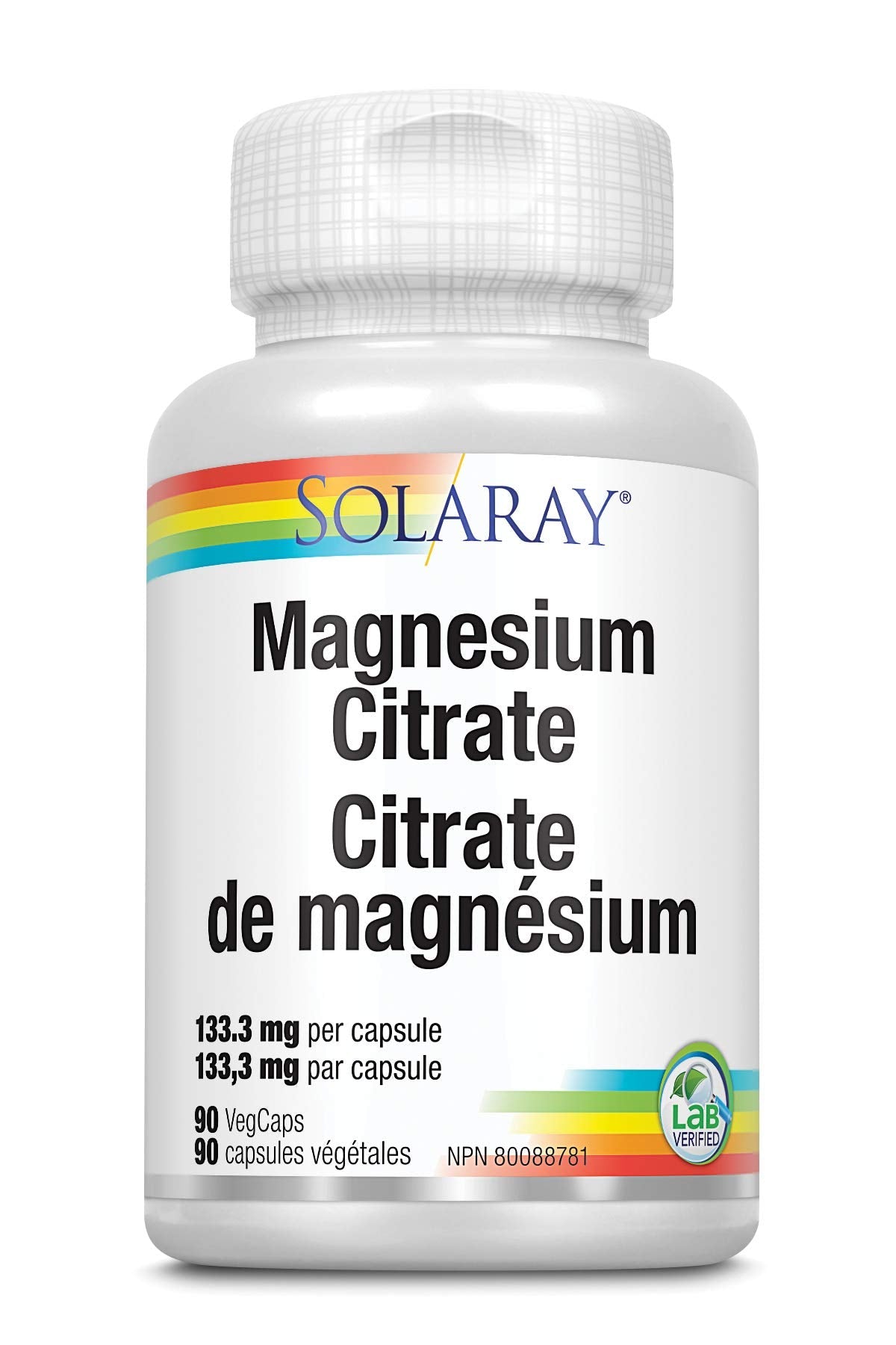 Solaray - Magnesium Citrate (90caps)