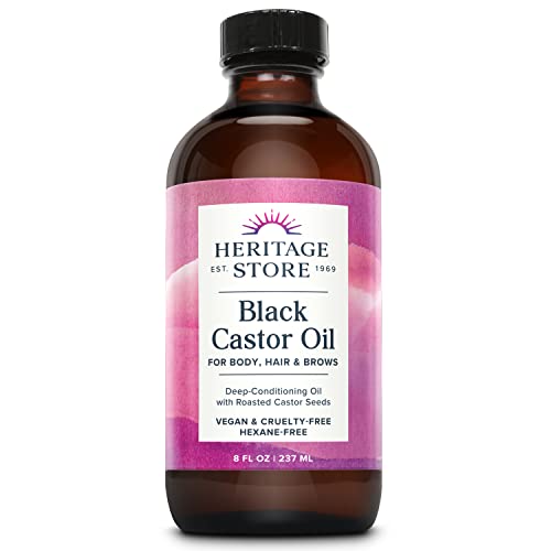 Heritage Store - Black Castor Oil (237ml)
