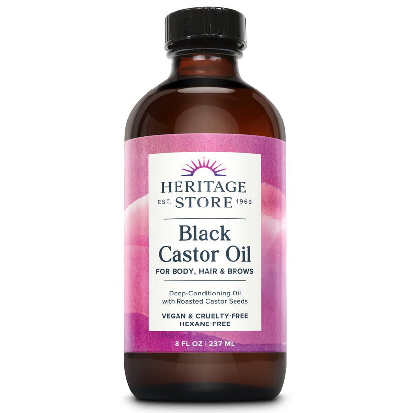 Heritage Store - Black Castor Oil (237ml)