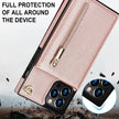 Phone Case Crossbody XR Zipper Mobile Phone Protective Cover