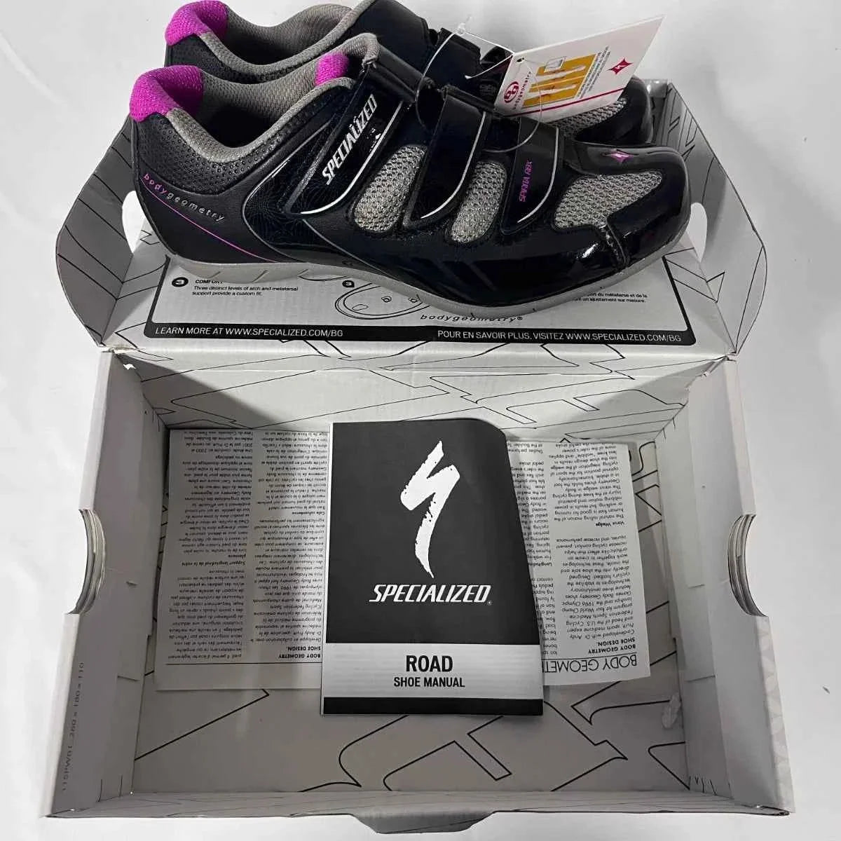 Specialized BodyGeometry Women's Spirita RBX 2-Bolt Road Cycling Shoes 36 EU