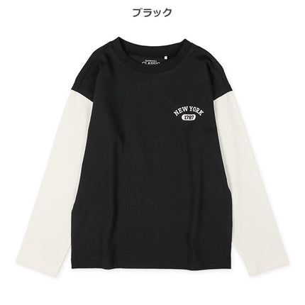 【西松屋正規品】ＥＣベストフウナガソデＴシャツ３