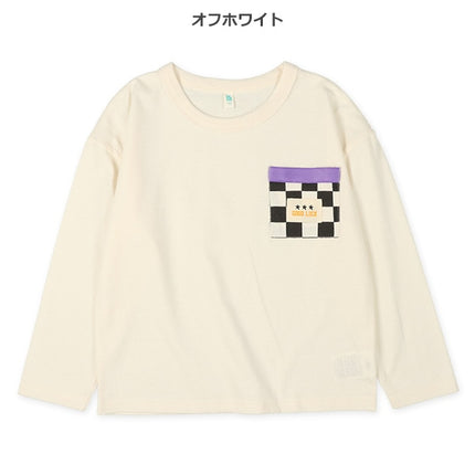 【西松屋正規品】ＭＤチェッカーポケＴシャツ３