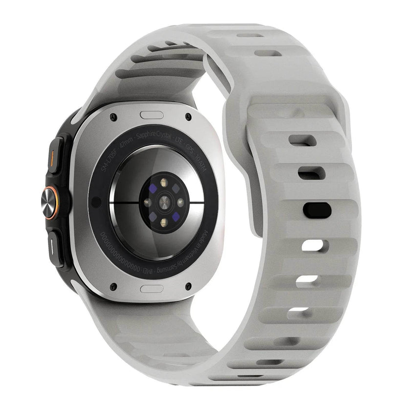 Sport Style Watch Ultra Wave Reverse Buckle Silicone  Strap