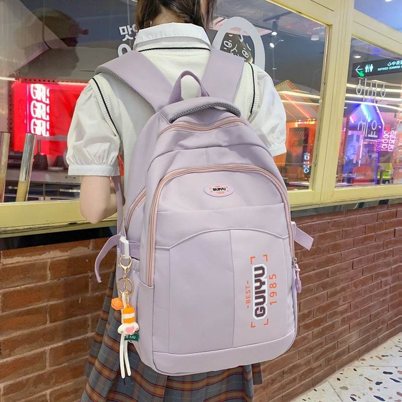 High School Student Schoolbag Large Capacity Backpack for School
