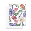 Happy Birthday (Floral) - Greeting Card
