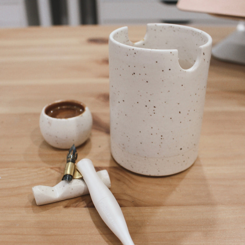 Ceramic Calligraphy Set
