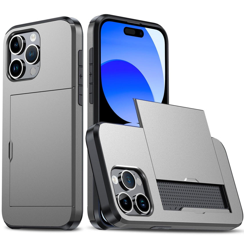 Phone Case SGP Card Push Card Slide