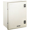 NEMA Steel Enclosure, 16 X 12 X 8 NEMA 4X Fiberglass Electrical Box, IP66 Waterproof & Dustproof, Outdoor Indoor Electrical Junction Box, With Mounting Plate