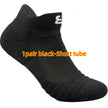 Cotton Blend Ankle Socks – Black, White & Gray | Short & Middle Tube
