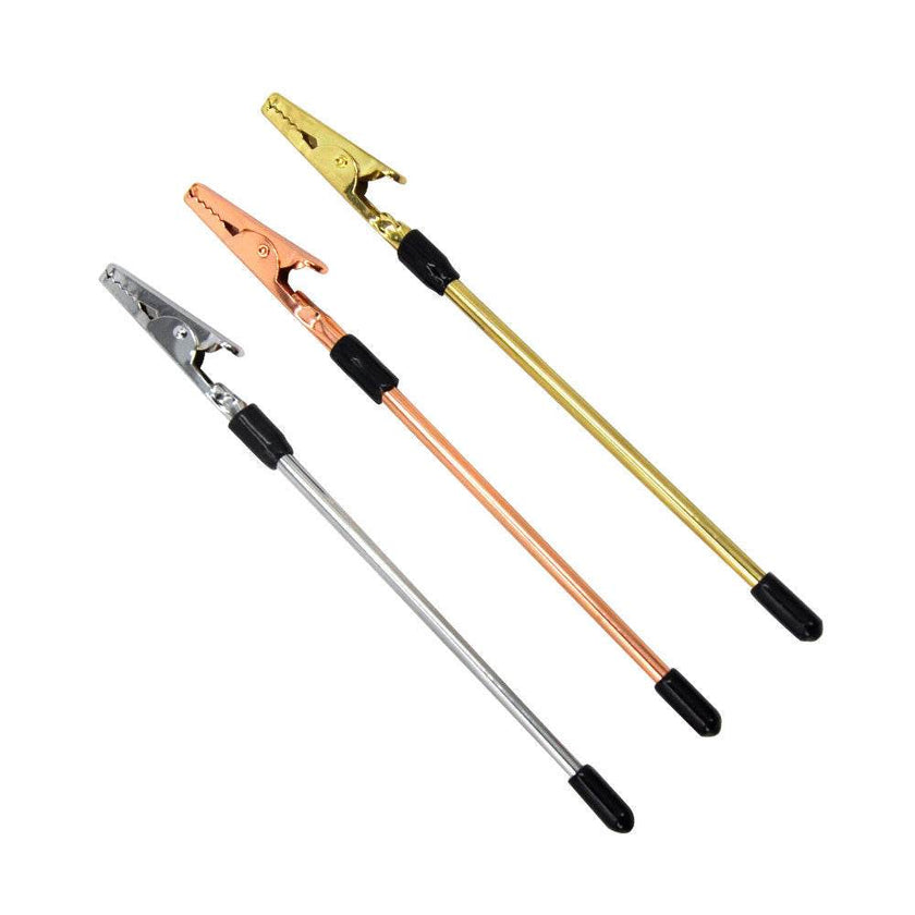 Golden Hookah Clip Pipe Cigarette Holder Accessories Portable Washable Convenient Clamp