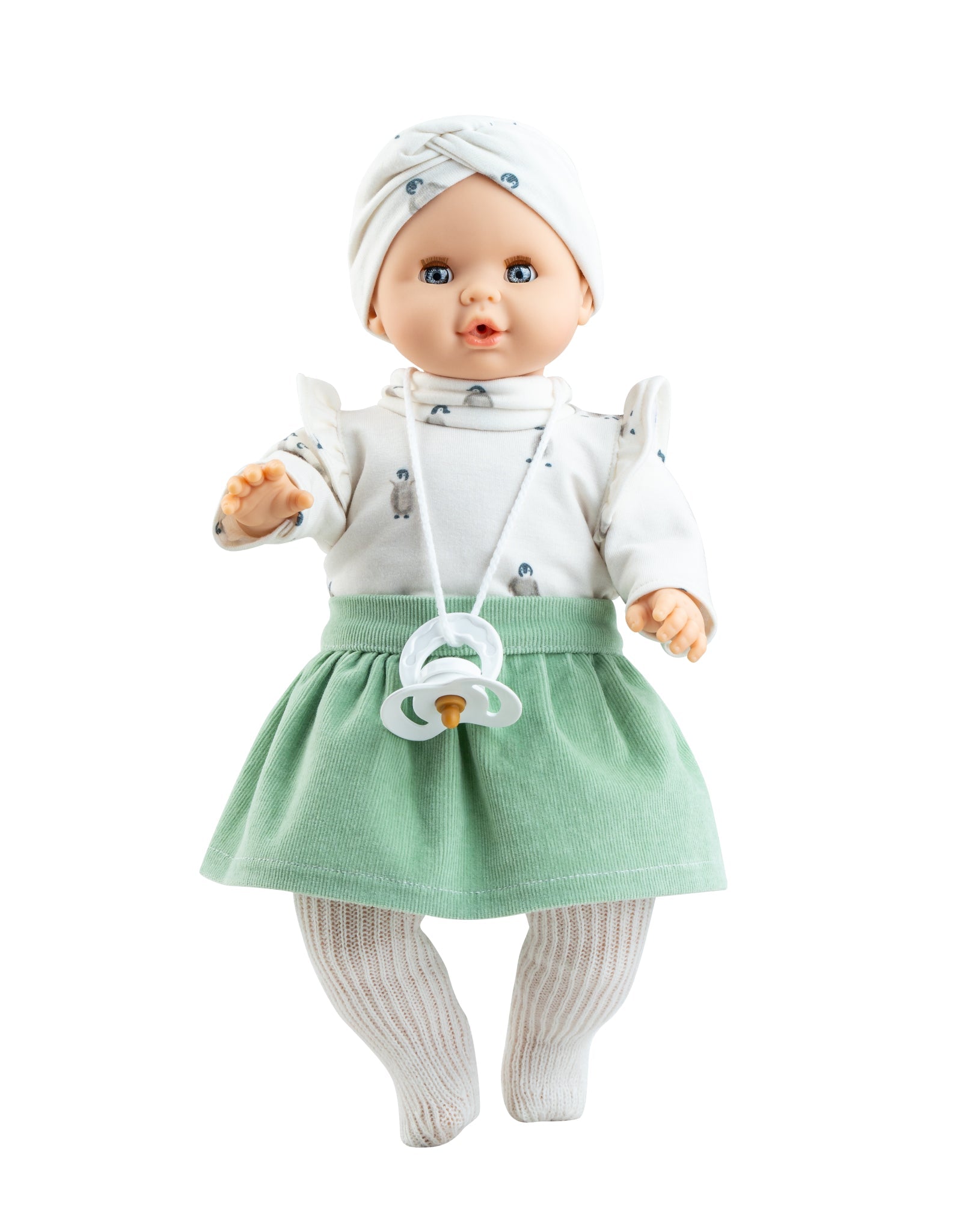 Alex & Sonia Doll - Sonia with green skirt - Paola Reina