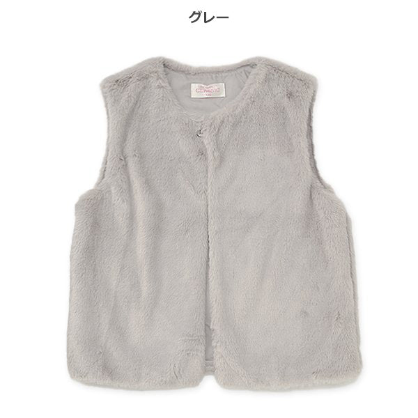 西松屋 ELFINDOLL CLASSIC ボアフリースベスト 正規品