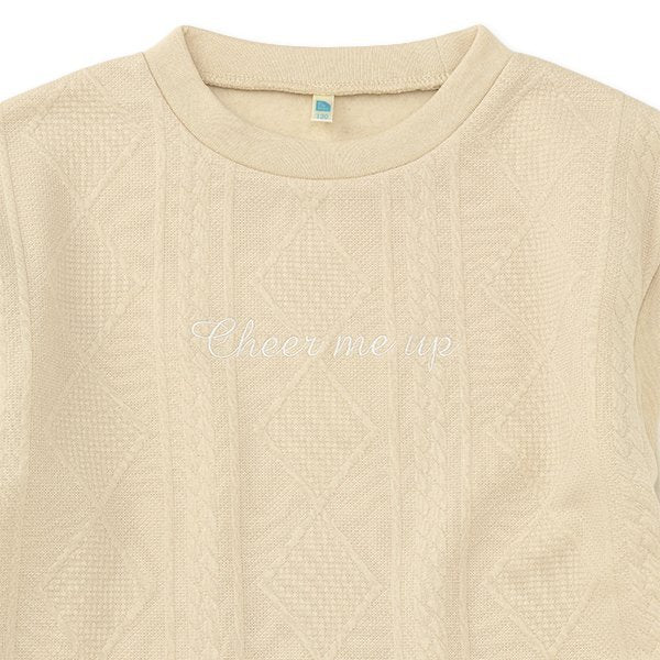 西松屋 ELFINDOLL ふくれジャガードベストレイヤード風長袖Tシャツ 正規品