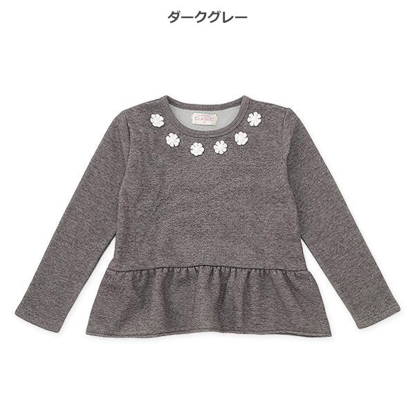 西松屋 ELFINDOLL CLASSIC 裏起毛飾りフリルトレーナー 正規品