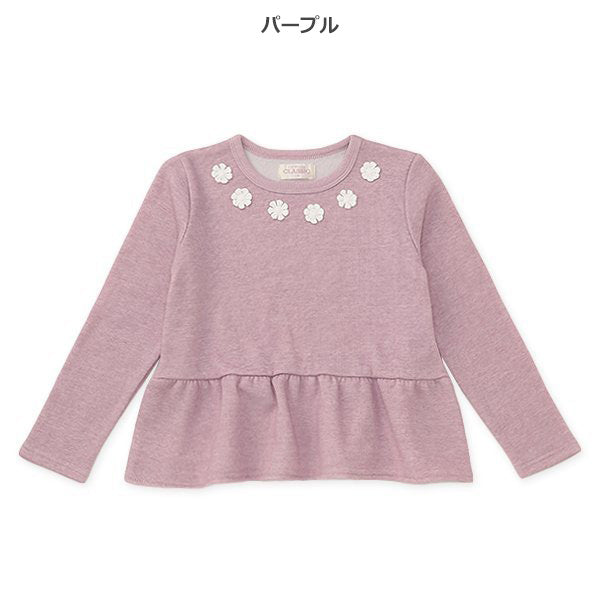 西松屋 ELFINDOLL CLASSIC 裏起毛飾りフリルトレーナー 正規品