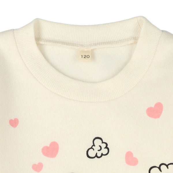 西松屋 ELFINDOLL 裏起毛ポップコーントレーナー 正規品